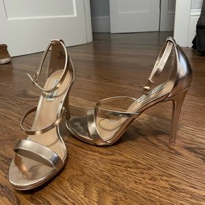 Gold Steve Madden Heels